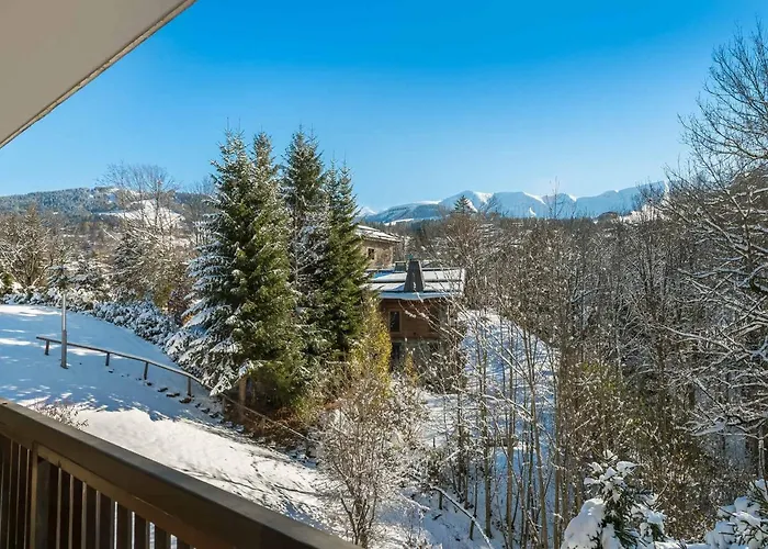 2 Pieces A Megeve, Balcon Au Sud, Proche Centre - Fr-1-453-54 公寓