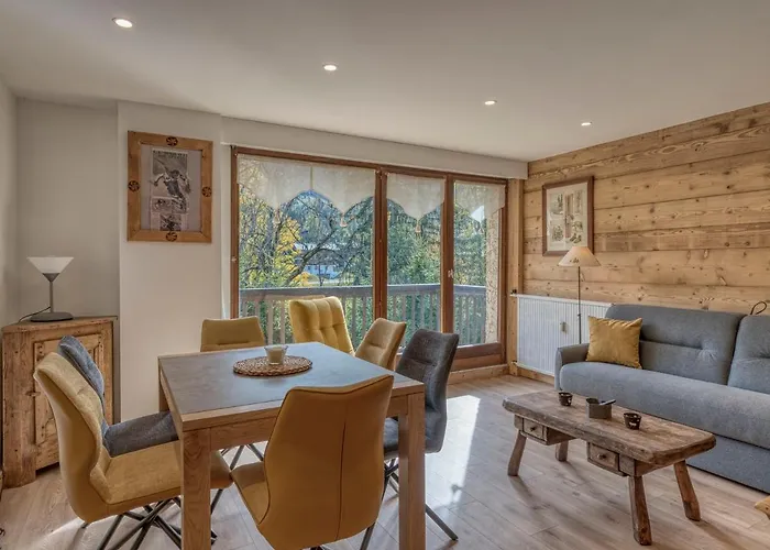 公寓 2 Pieces A Megeve, Balcon Au Sud, Proche Centre - Fr-1-453-54